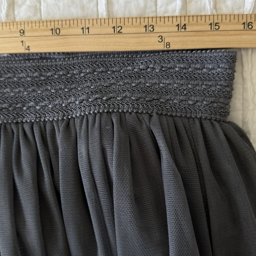 Mesh Skirt Fairy Nature‎ Woman L chic Classic Poet church modest indie party